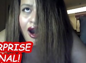 SHE CRIES AND SAYS NO ! SURPRISE ANAL WITH BIG..