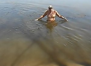 My first skinny-dip of 2020, in Des Moines River 