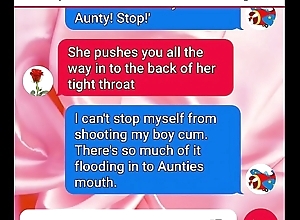 Aunty Vix and Pumpkin sext roleplay attaching duo