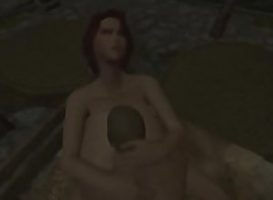 [Skyrim] Yuriana gets forcefully fucked by fat..