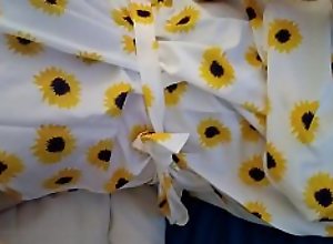 The cutest flower dress for a summer crossdresser