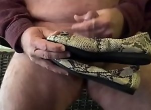 Shoefucking Cole Haan Snakeskin Flats