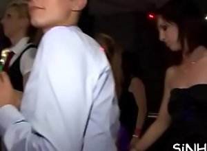 Steamy sexy club actions