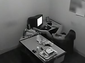 Boss installed camera and caught the naughty