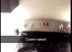 Mason Cameron cooking naked