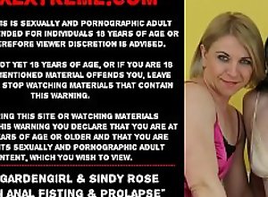 Dirtygardengirl  and xxx  Sindy Rose lesbian anal
