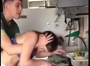 Forced in Kitchen by Brother