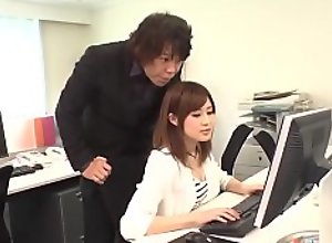 Yumi Maeda fucked at work by the new boss in..