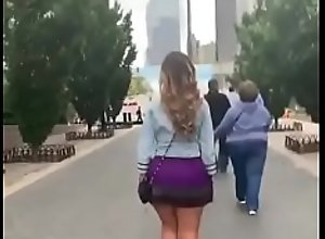 public walking nude girl nude outdoor