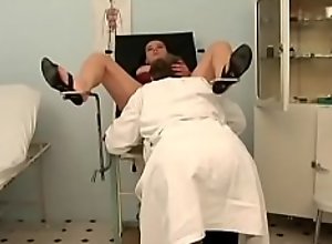 Horny old doctor fuck his young patient in tight