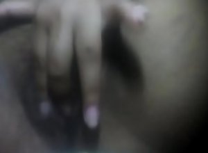 Hot girl fingering  with her finger