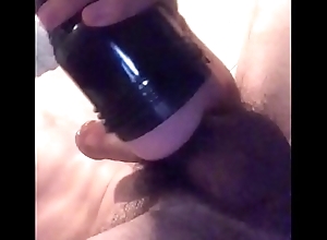 Huge Young Cock Jerked and Creampie secure Asshole Fleshlight