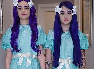 Come Play With Us! Evil Twin STEPSISTERS Suck Me