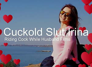 Greek Cuckold Slut Irina - Riding Cock As Husband