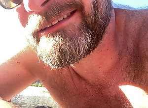 Seattle Dad Talking Dirty at the Nude Beach