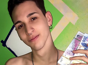 Young Latino Twink Worker Boy Cash Fuck From