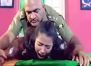 Army officer is forcing a lady to hard sex in..