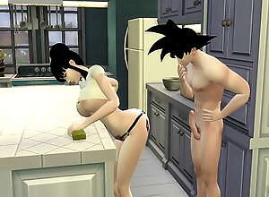 Dragon Ball Porn Epi 47 Milk Madre y Esposa