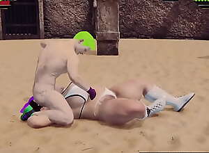 Joe Curr VS lof (Naked Fighter 3D)