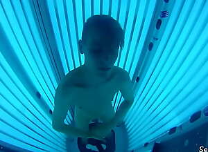 Sexy Jock at the Tanning Booth