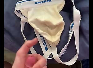 Cumming into my Kinda Stained and Smelly Jockstrap