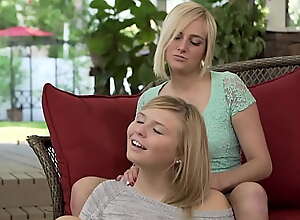 Stepsisters Kate England And Melissa May Eat Each