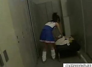 Japanese schoolgirl screwed in the bay territory