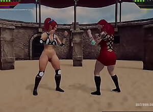 Polly Plaything VS G (Naked Fighter 3D)