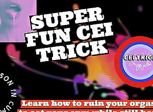 CEI TRICK Learn how to ruin your orgasm to eat