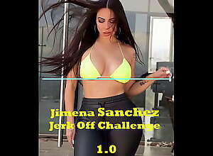 Jerk off challenge Jimena Sanchez 1 0