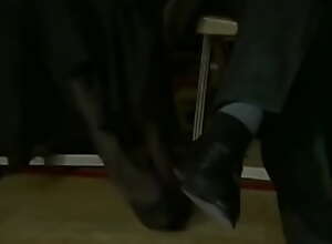footsie under the table