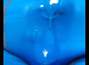 Lycra Piss With Pierced PA