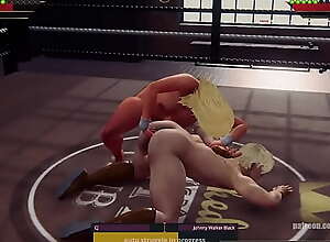 CJ VS Johnny Walker Black (Naked Fighter 3D)