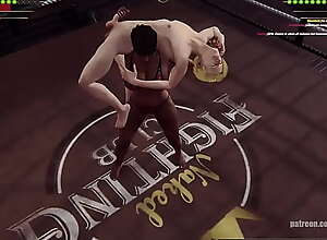 Leticia VS Samuel (Naked Fighter 3D)