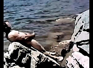 Lakeside Nude Jackin in the Sun