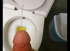 Gay Public Cum in Toilet