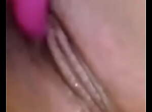my friend rubbing her clit with finger vibe