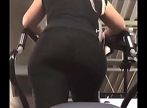 fitness butt in candid pants