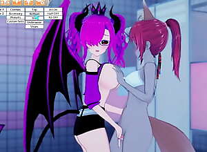 lude succubus vtuber  projekt toga has fun with