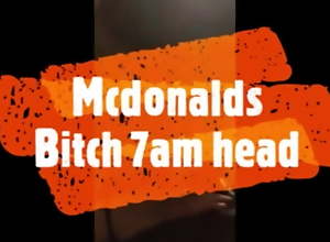 McDonald's cocksucker