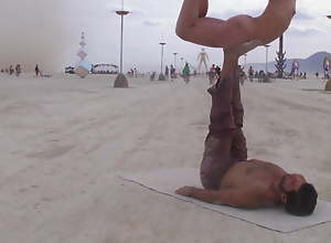 Burning Man - Make obeisance to rub-down the Playa