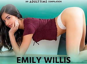 ADULT TIME - Emily WIllis COMP, Creampie and xxx..