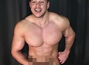 Muscle idolize with cum