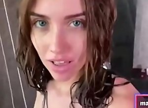 Cum on the face of a wet bitch  - Manfart porn
