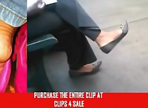 Clips4Sale Preview Candid Pointed Flats Toe