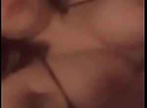 White Chick Playing With Her Tits