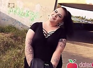 BIG GERMAN girl AnastasiaXXX gets some stranger's DICK in her CUNT right next to the autobahn! (ENGLISH) Dates66 porn video 