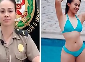 Policia Peruana video filtrado Jossmery toledo