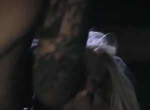 Emo teen and inked goth get fucked
