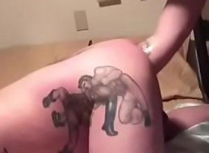 Punched and fucked by hot ginger bud